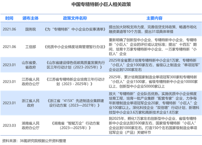 2023年中国专精特新“小巨人”企业发展洞察报告